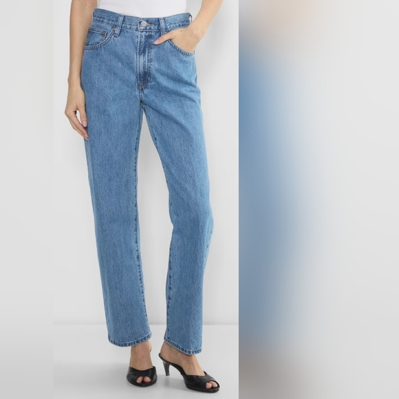 Aritzia Denim Forum The '90s Marlo Hi-rise Baggy Jean size 24 in EUC - Picture 2 of 10